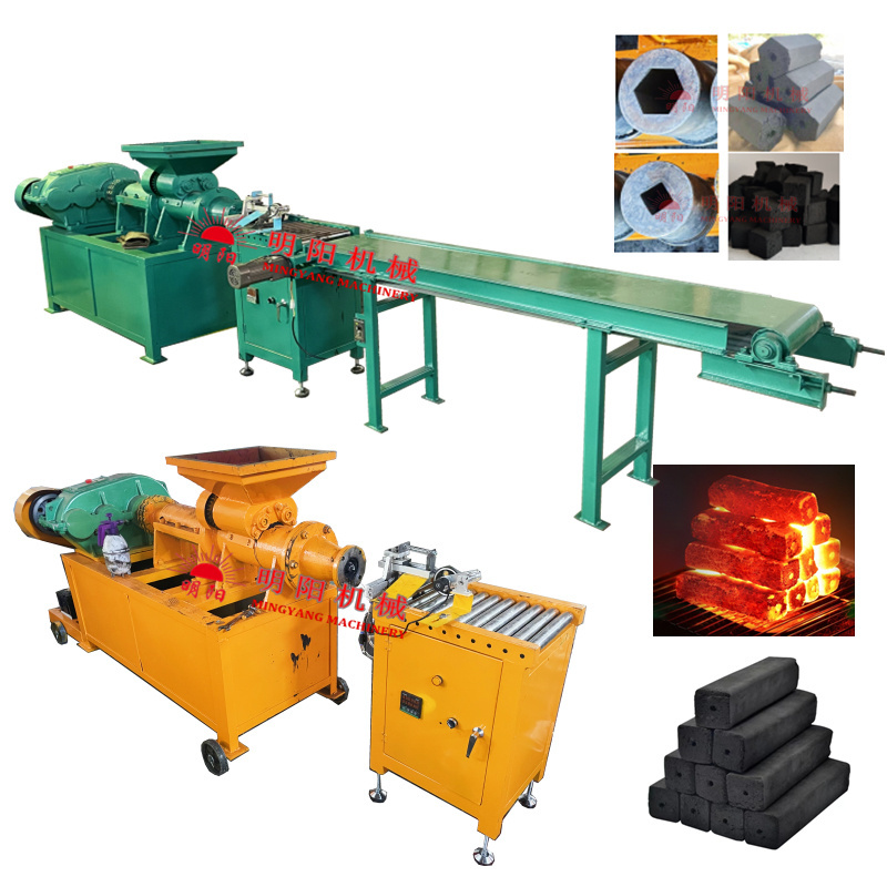 Factory Supply Bamboo Wood Coconut Shell Charcoal Coal Compress Processing Machinery To Get Compressed Charcoal