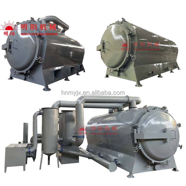 Small Industrial Smokeless Wood Charcoal Furnace Bois Four De Charbon Mobile Charcoal Retort Charcoal Kilns For Sale