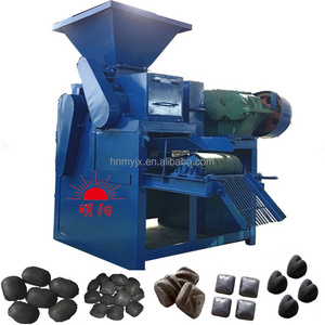 Pressing Pressure Ball Machine Rice Husk Coal Briquette Roller Press Charcoal Briquetting Machine