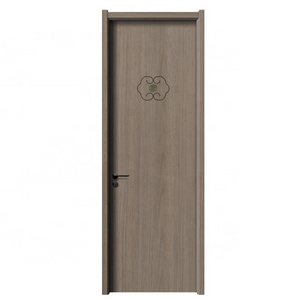 China Manufacturer Custom Made Uk Top Quality Door Interior Walnut Doors Wooden Prehung Door Set