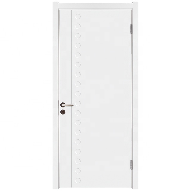 MDOOR Modern Design Soundproof Hotel Door Internal Bedroom Waterproof Abs Pvc Interior Wpc Doors For Room