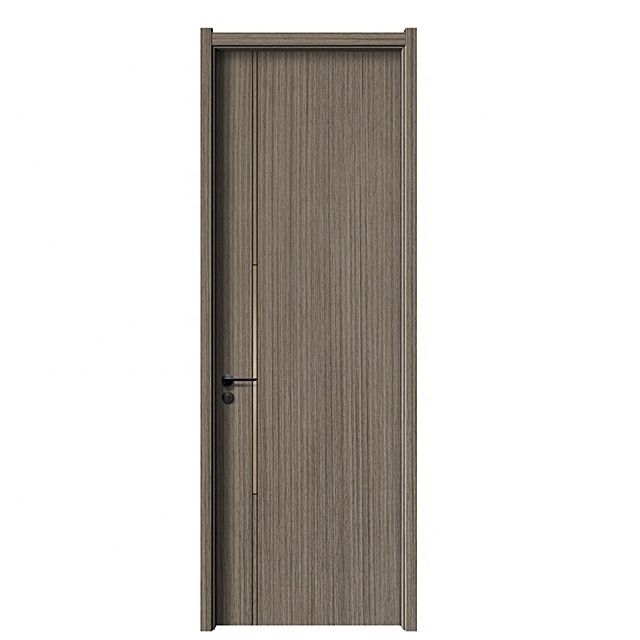 China Manufacturer Custom Made Uk Top Quality Door Interior Walnut Doors Wooden Prehung Door Set