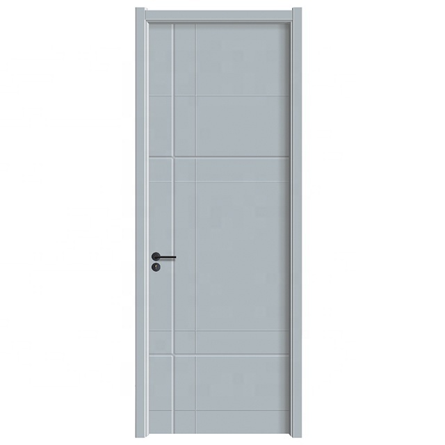 Mdoor china suppliers latest design fancy house entrance exterior interior MDF PVC solid wooden doors