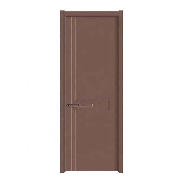 Mdoor china suppliers latest design fancy house entrance exterior interior MDF PVC solid wooden doors