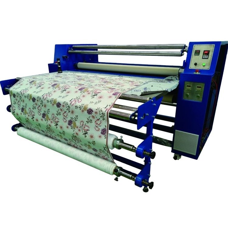 Digital heat transfer printing machine silicon rubber roller heat transfer machine