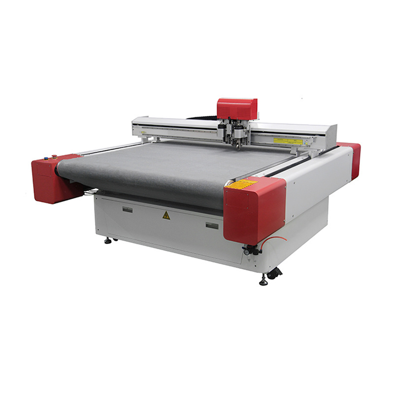 Fully Automated Table Cloth Automatic Fabric End Cutting Machine Electric Round Knife Fabric Cloth End Edge Cutter Machine