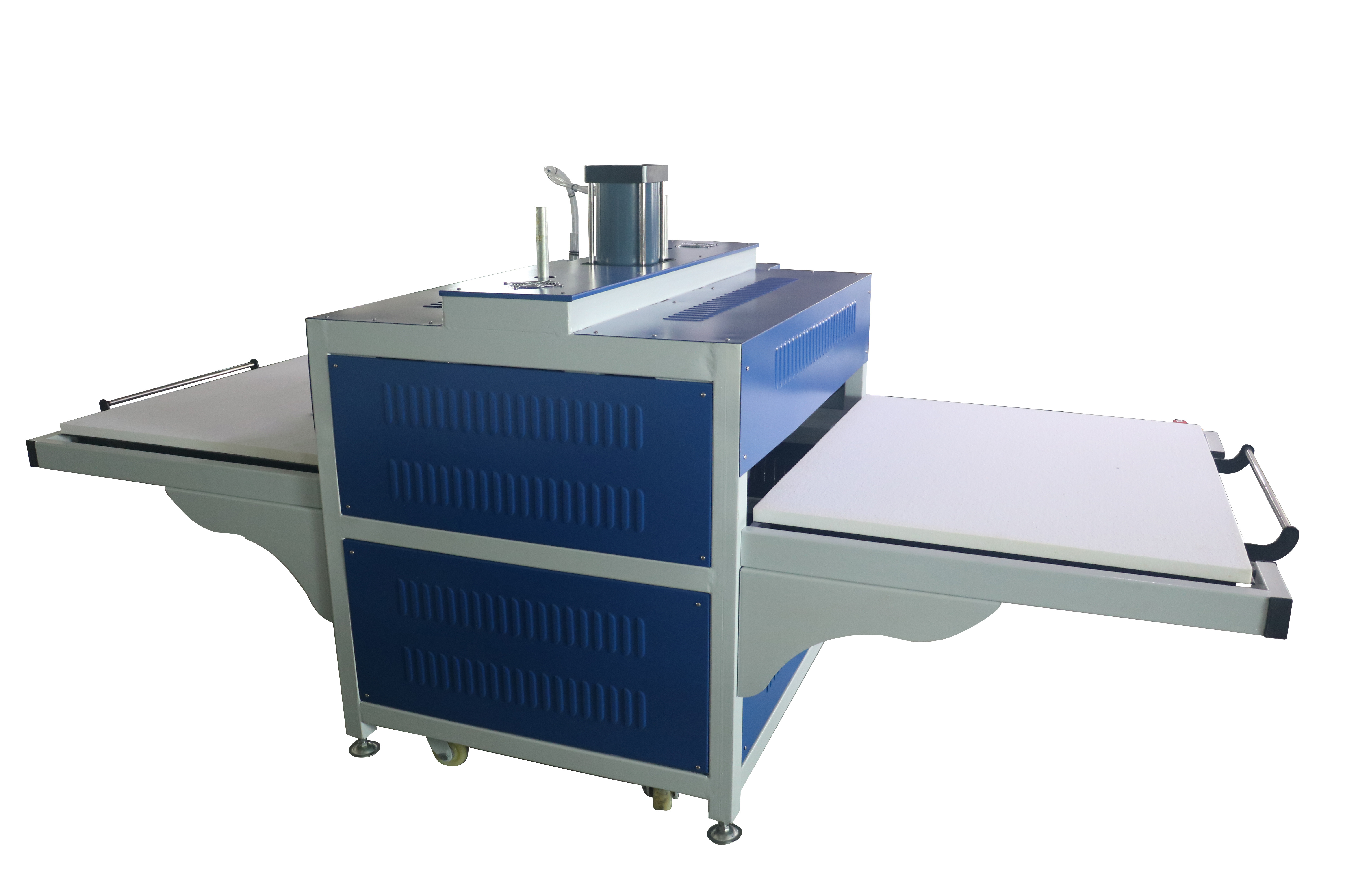 100*120cm Slide Out Drawer Swing Away Arm Clamshell Sublimation Heat Transfer Machine Heat Press For T-shirt