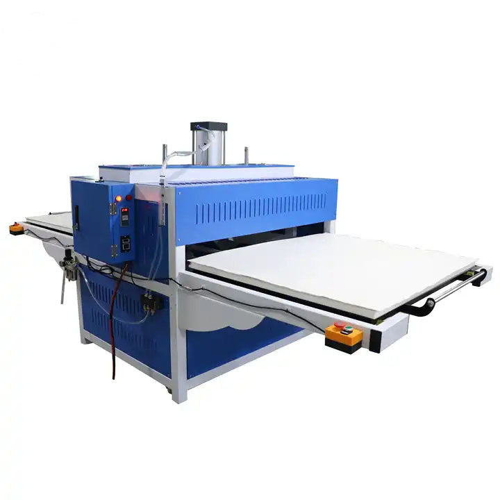 100*120cm Slide Out Drawer Swing Away Arm Clamshell Sublimation Heat Transfer Machine Heat Press For T-shirt