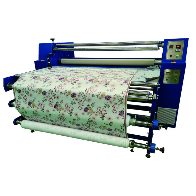 Digital heat transfer printing machine silicon rubber roller heat transfer machine