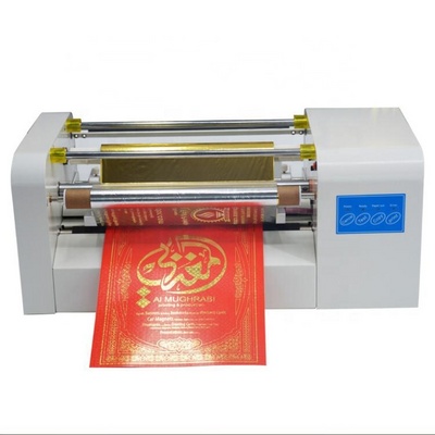 Foil Printing Machine Nataly 360B Foil Printer Automatic Book Edge Gold Hot Foil Stamping Machine For Sale