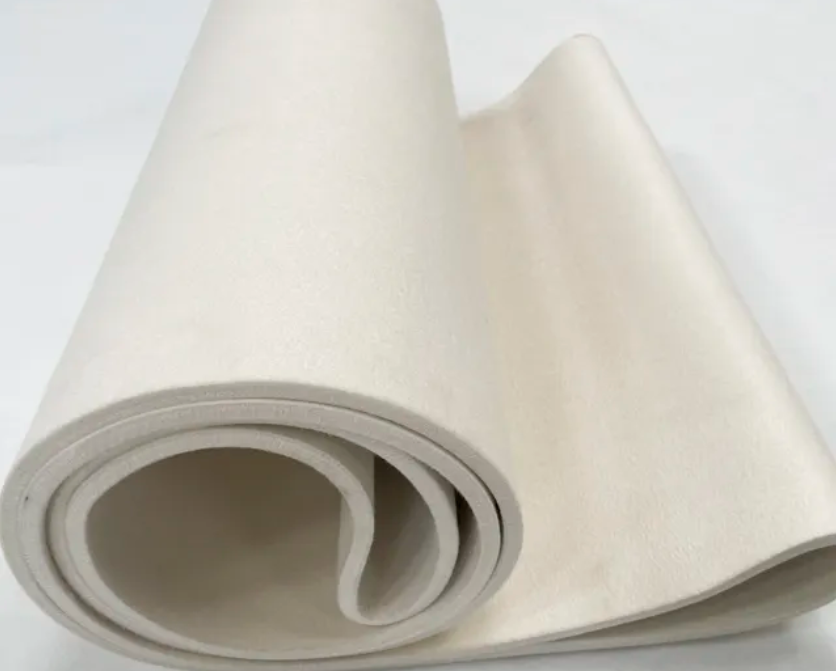 White Endless Heatpress Nomex Printing Felt Belt Blanket For Heat Transfer Printing Machine