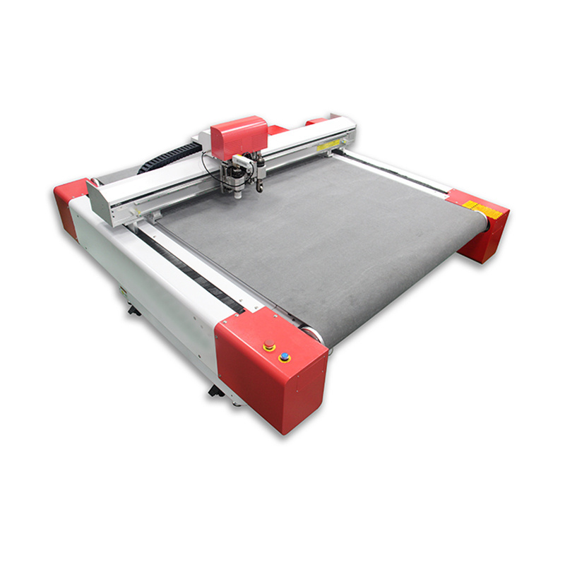 Fully Automated Table Cloth Automatic Fabric End Cutting Machine Electric Round Knife Fabric Cloth End Edge Cutter Machine