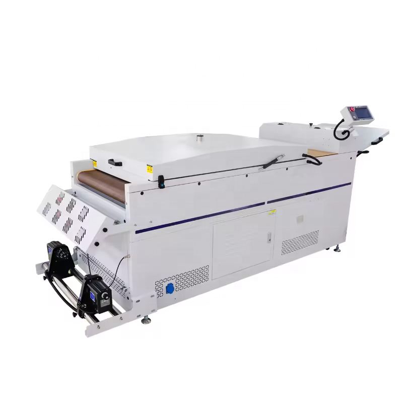 NDL 24 Inch 60cm Roll To Roll Pet Film Transfer Printer Cmykw Ink Printer For Garment Printing Dtf Direct To Film Dtf Printer