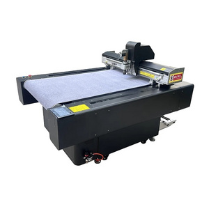 automatic cnc asbestos/cork rubber/ gasket knife cutting machine with oscillating knife