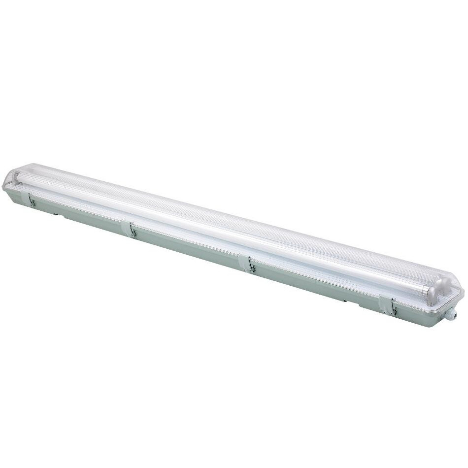 2x36w 0.6m 1.2m 60cm 120cm 150cm 600mm 1200mm Tri-proof Vapor Light IP65 Fluorescent Light Fitting Led Lighting Fixture 2x18w