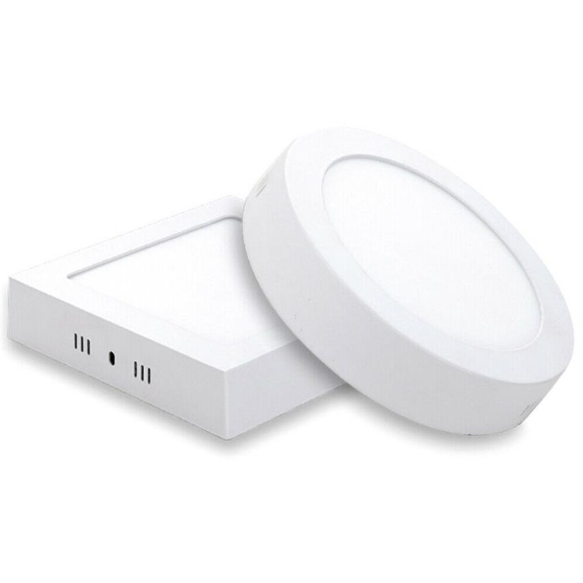 Round Square Shape Smart Microwave Motion Sensor Recessed Led Lighting Ceiling Lamp Lights