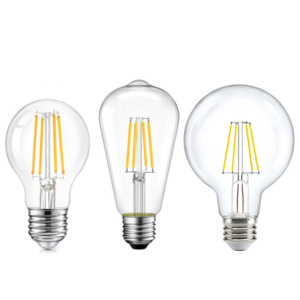 3V 12V 24V 12 Volt 24 Volt 20V-60V DC Low Voltage E26 E27 A60 ST64 G80 2W 4W 6W 8W Edison Type Vintage LED Light Filament Bulb