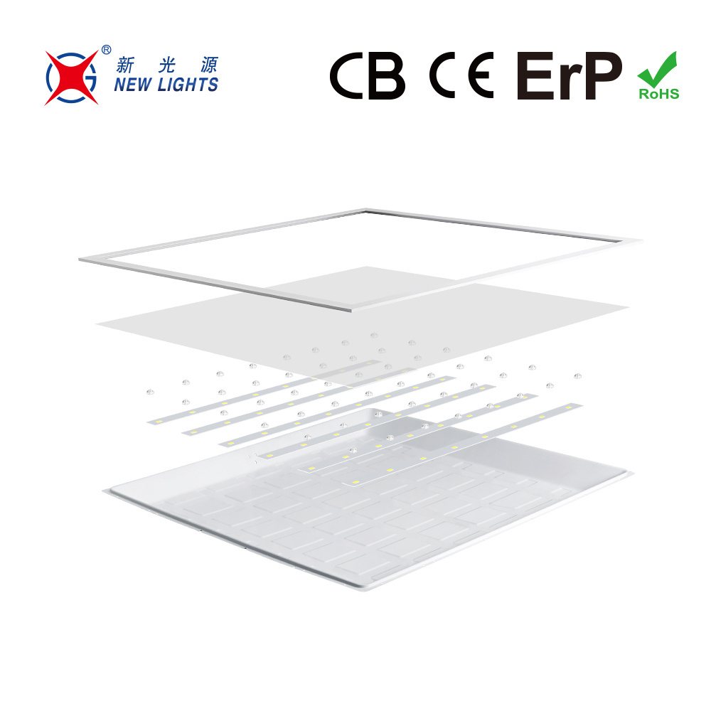 2021 Best Selling 40W 3000-6500K 70-110lm/W 60*60/ 30*120/ 60*120 Dimmable LED Large Panel Light