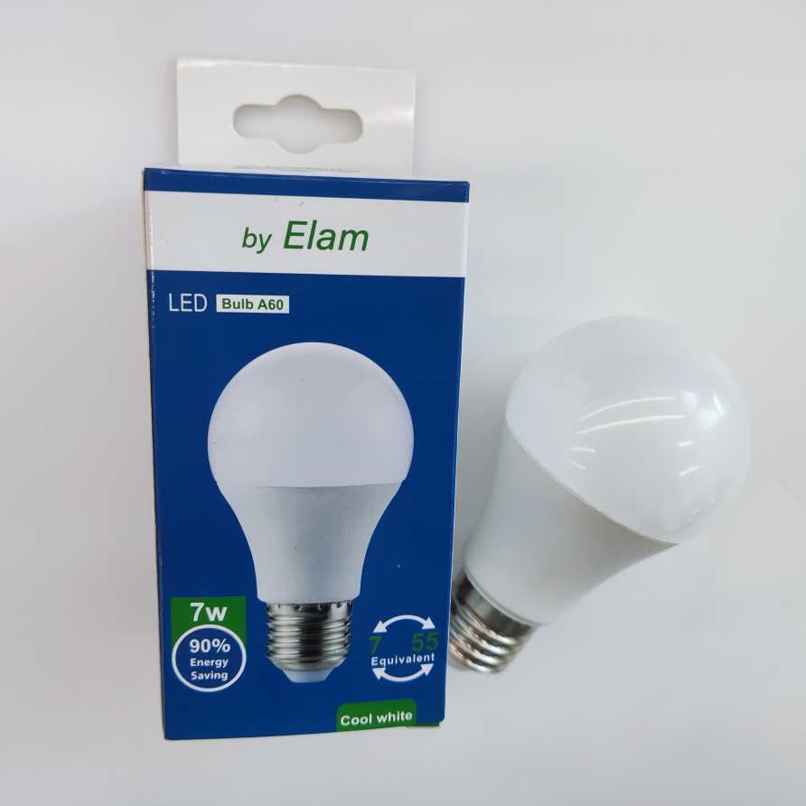 Stock Ready To Ship Cheap Price Cool White 6500K 220V E27 A60 A65 7W 560lm 10W 800lm 15W 1200lm Aluminum Plastic Led Light Bulb