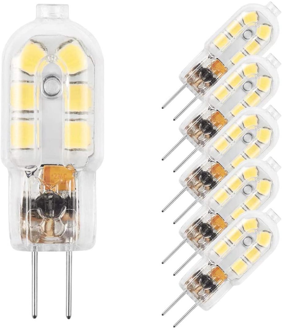 Energy Saving Dimmable AC220-240V DC12V 1.5W/1.8W/2W/2.3W/2.5W/3W/4W No Flicker G4 Series LED SMD Bulbs