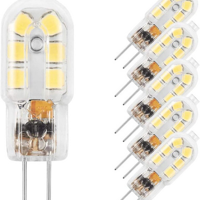 Energy Saving Dimmable AC220-240V DC12V 1.5W/1.8W/2W/2.3W/2.5W/3W/4W No Flicker G4 Series LED SMD Bulbs