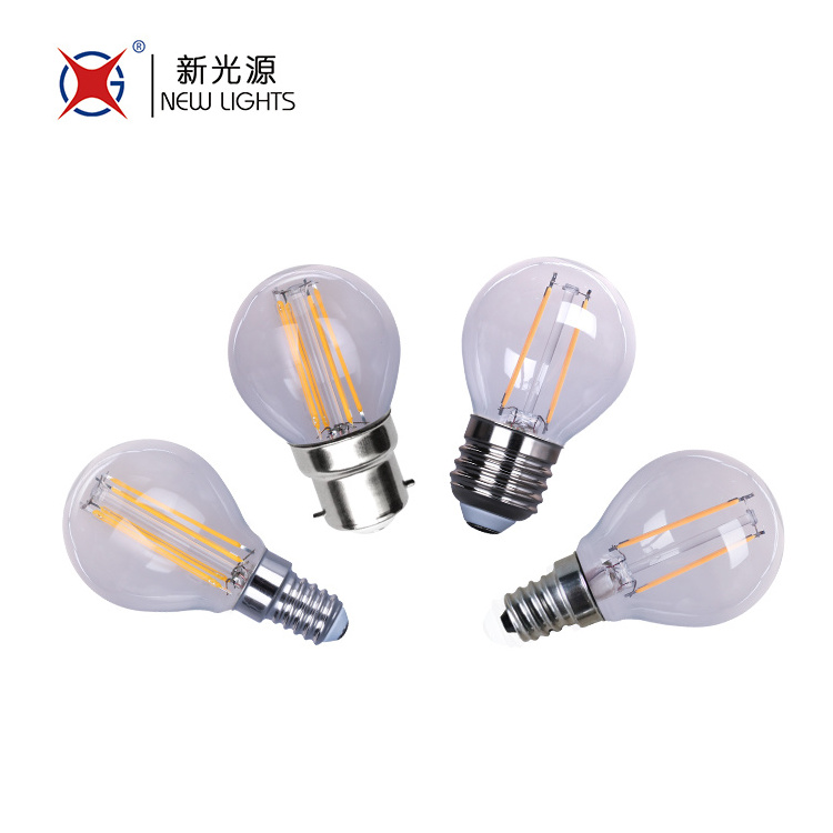 A C G ST T Series Ra80 4W 6W 10W 12W E12 E14 E26 E27 B15d B22d CCT Clear Glass LED light Filament Indoor