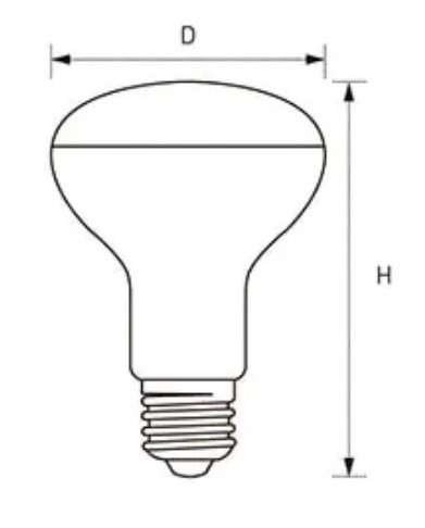 Factory Supplier Wholesale 3000K 4500K 1200lm 12W E26 E27 B22d PC Cover Aluminum  PBT White R80 LED SMD Bulbs