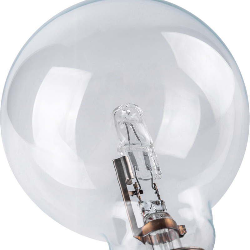 g45 Halogen Lamp E12 E14 E26 E27 B15d B22d 120V 230V Clear Frosted Glass 200lm 370lm 590lm 18W 28W 42W Home Fixture