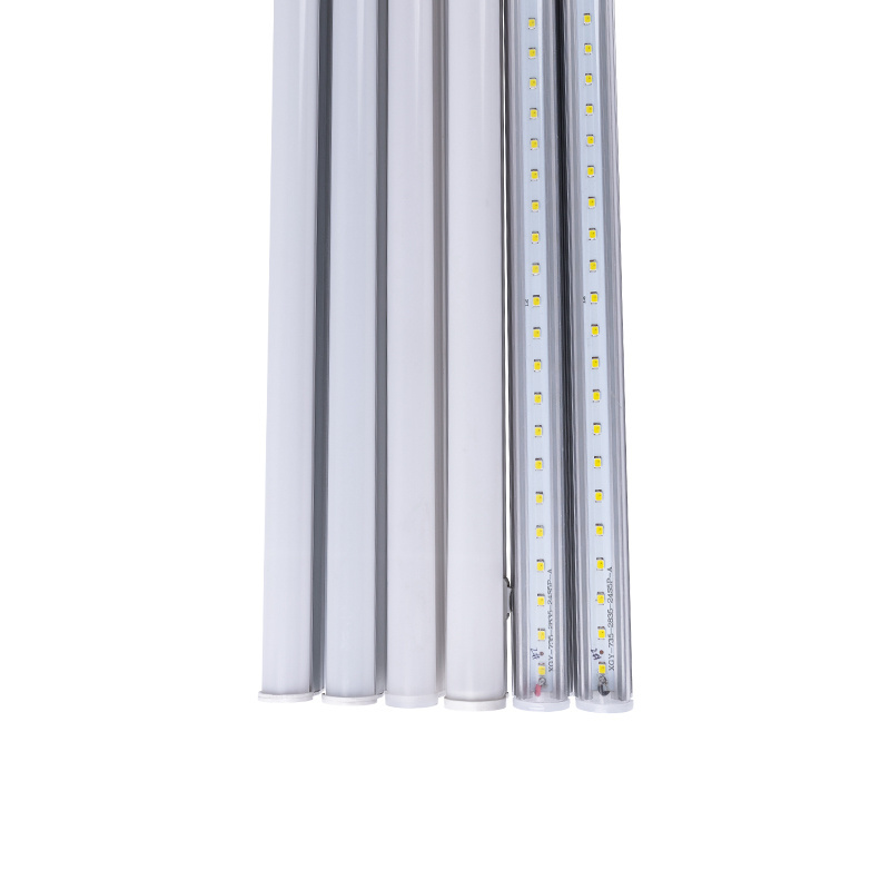 Clear Frosted G13 G5 T8 T5 RA90 9W 18W 32W 3000K 6500K SMD2835 CCT ALU PC Glass Nano LED Tube Integrated Linear Fixture