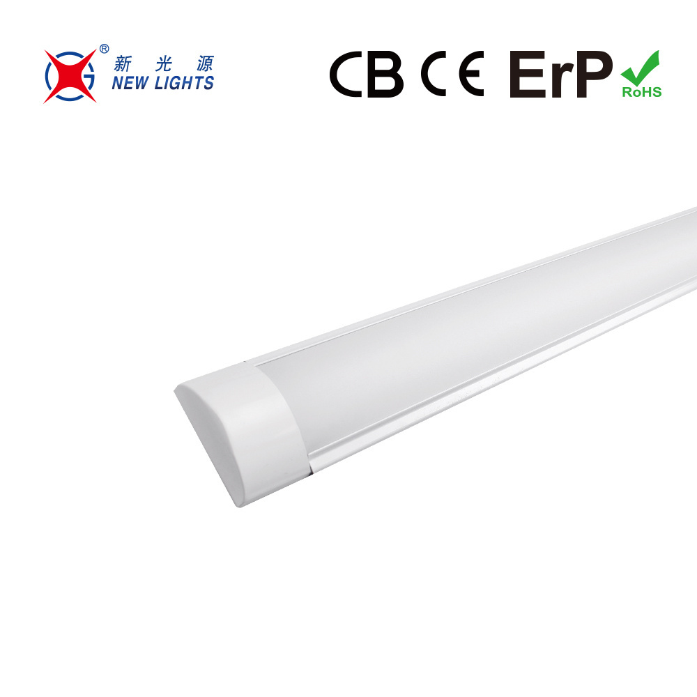 China Factory 18W 24W 36W 40W 6500K 8000K CCT SMD2835 Painted Iron PC LED Purification Lamps LED Linear Fixture