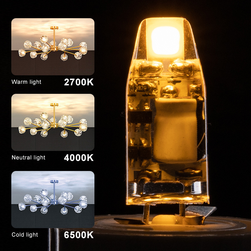 G4G9 LED Bulb Dimmable 1-7W 2700K Soft Warm White Replace 10-70 Watt Haloge LED SMD Bulbs