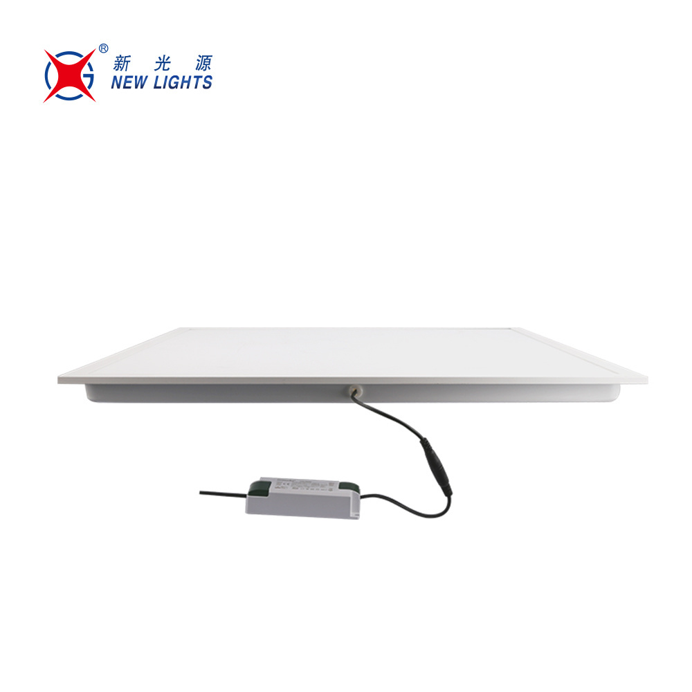 Customize 600*600 2x2 2x4 Side Back Emission 3000k 6000k Frame Ceiling Square LED Large Panel Light CCT 40W Ra80