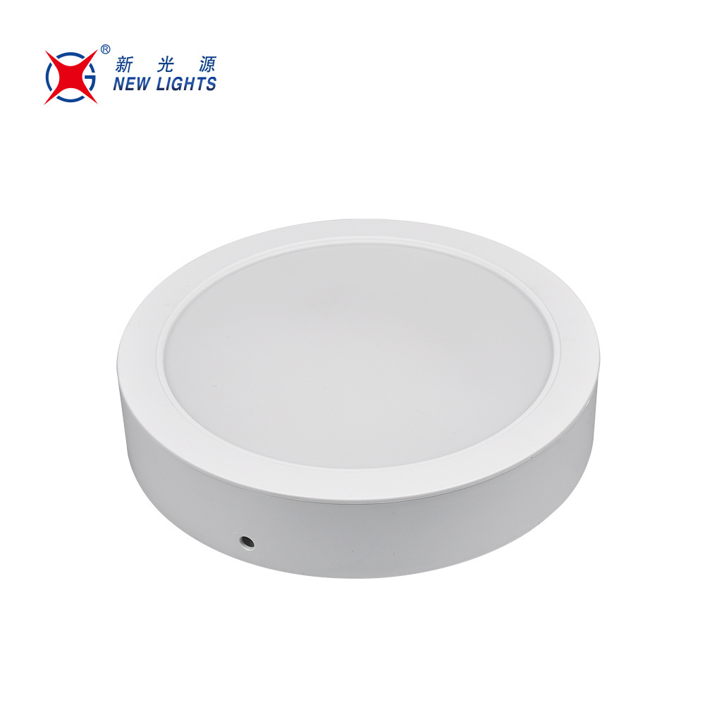 Surface 6w 12w 18w 20w 24w Led Round Recessed Panel Light 3000K 4000K 6000K Iron PS 110V 220V