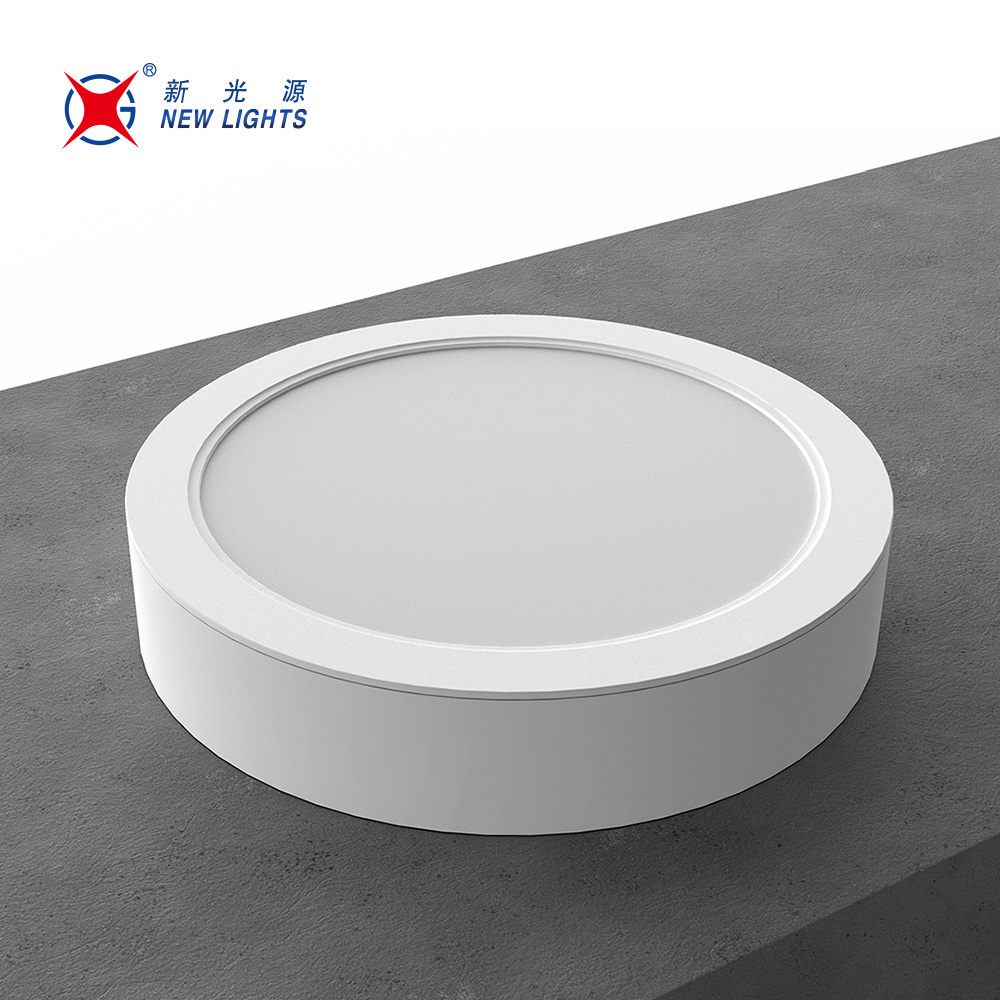 Surface 6w 12w 18w 20w 24w Led Round Recessed Panel Light 3000K 4000K 6000K Iron PS 110V 220V