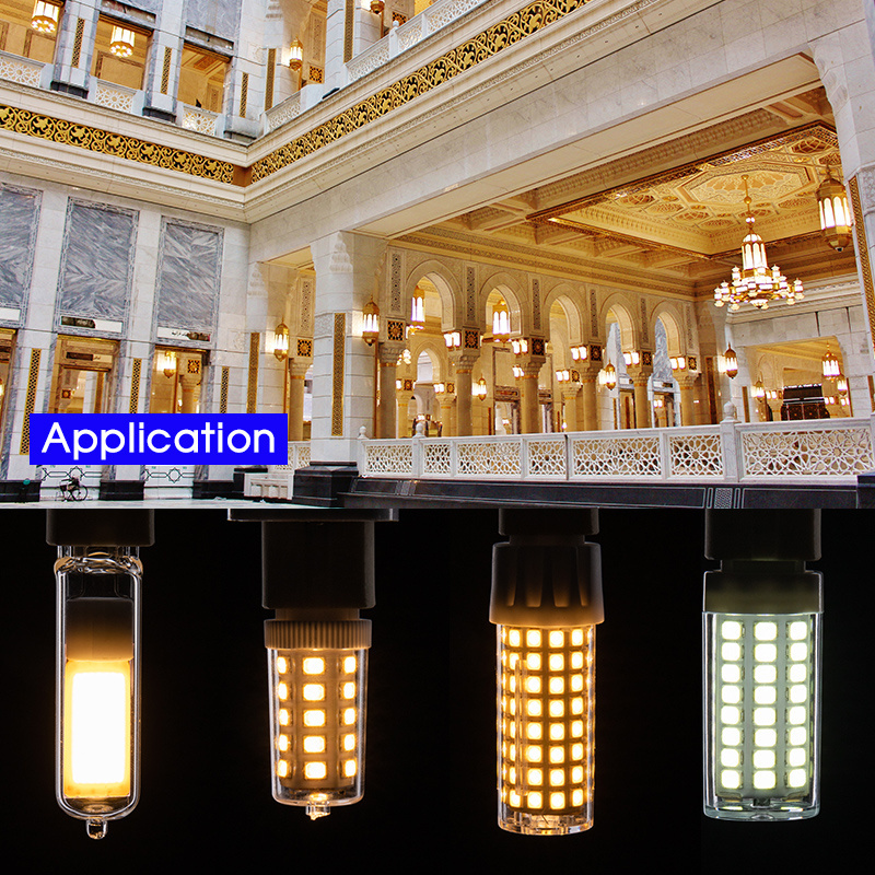 G9 LED Bulb Dimmable 4W 40 Watt G9 Halogen Equivalent 2700K Soft Warm White No-Flicker Chandelier Lighting