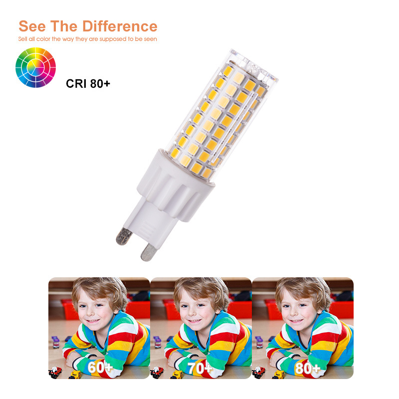 High Quality Wholesale Manufacture LED G9 Series No Flicker Dimmable Option Milky White PC Case High Lumen LED SMD Bulbs