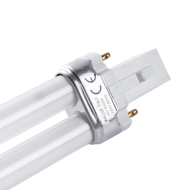 Industrial Commercial 230V 110V G23 GX23 2G7 PLS 5W 7W 9W 11W 13W 365nm Glass Tube UVA Nail Lighting Fluorescent Tube