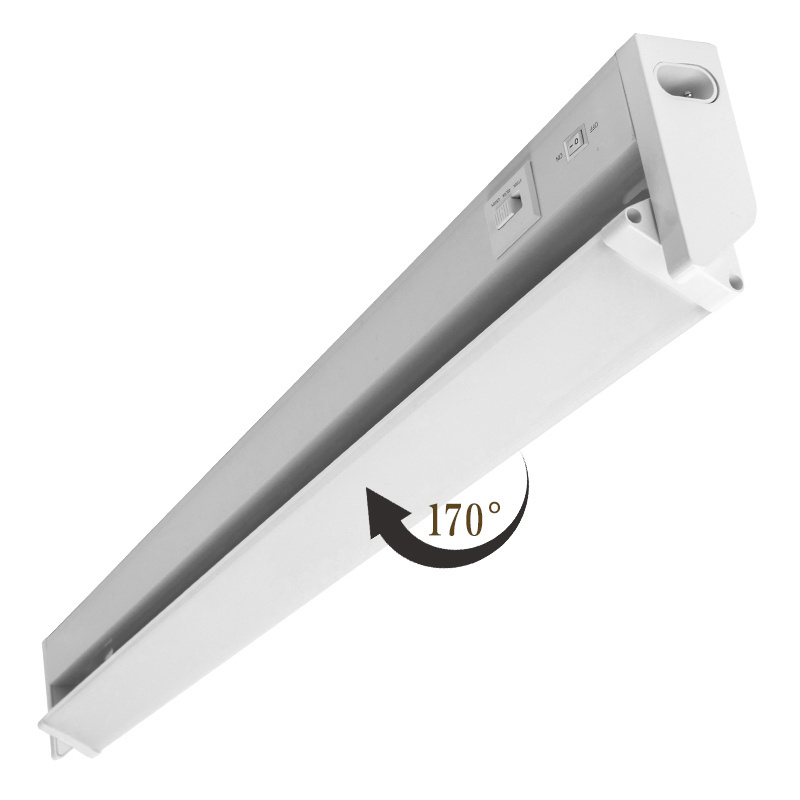 Adjustment LED Linear Fixture T5 170 Angle CCT 3Steps 3000k 4000k 6500k Connections 1ft 2ft 3ft