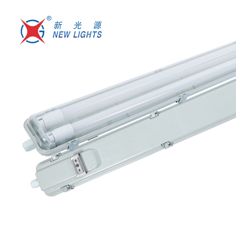 2x36w 0.6m 1.2m 60cm 120cm 150cm 600mm 1200mm Tri-proof Vapor Light IP65 Fluorescent Light Fitting Led Lighting Fixture 2x18w