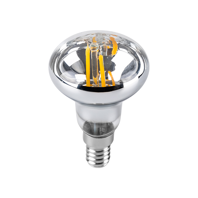 wholesale R50/R16 R80/R25 R63/R20 LED filament bulb E12 E14 E26 E27 B22 base 4W 6W PF>0.5  RA80 factory price LED Filament bulb