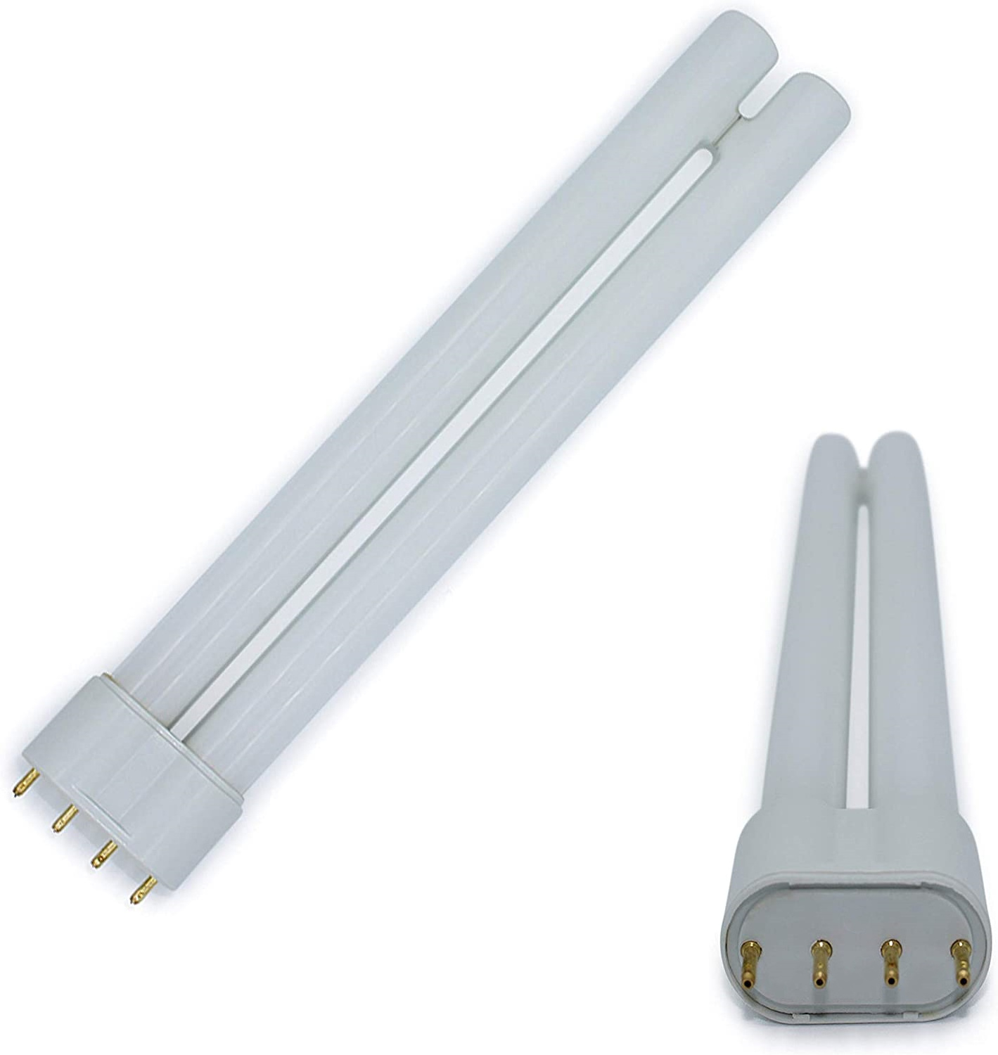 4 Pins H-Shape PLL Fluorescent Tube 2700k-6500k 18W 24W 36W 2G11 Plug-in Lamp Ra80