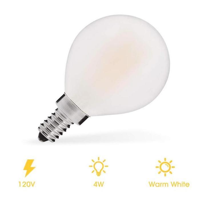 2700K 3000K 4000K Dimmable Vintage Frosted Led Light Bulb 2W 3W 6W Led Filament Bulb E27