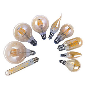 China Manufacturer 2W 4W 6W 8W 10W 12W C35 A60 ST64 G95 G125 ST64 T45 Dimmable Led Filament Bulb