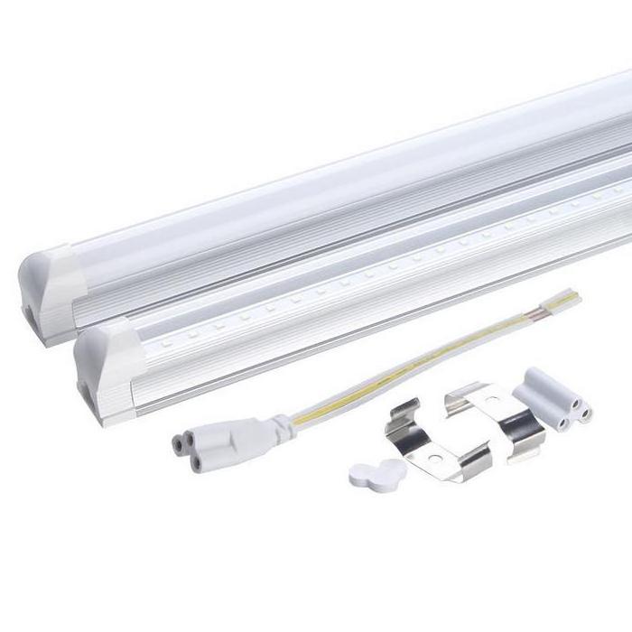 Hot Selling 18W 20W 22W 4 Foot 4' 4FT 120cm 1.2m 110 Volt 220 Volt T8 Integrated Led Tube Light Fixture for Home Bathroom Shop