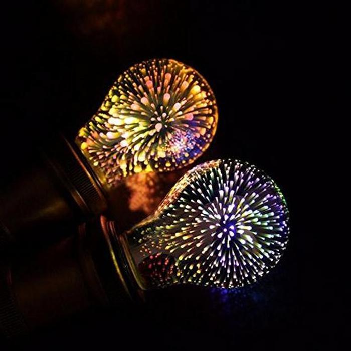 Decorative Unique E27 Base A60 Saudi Arabia Led Light Bulb String Light, Led Firework Bulb