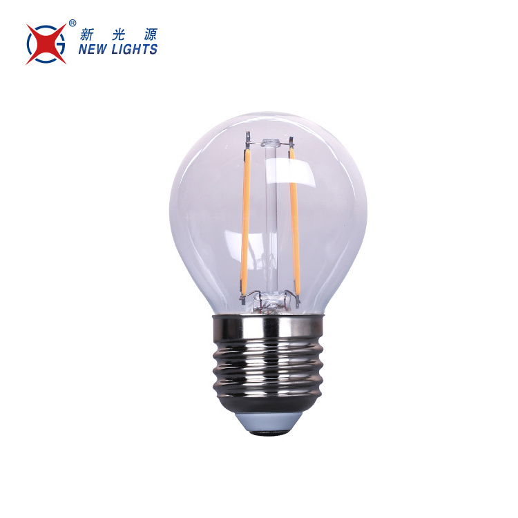 Dimmable Filament Lighting Lamp G45 12 Volt 5 Watt Led Edison Bulb E17 E26, G50 Led Bulb