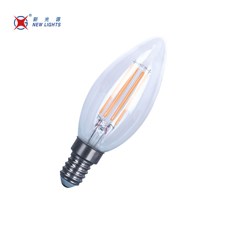 E12 E27 Candle Shape Light Lamp 6V Led 3V Bulb, 24V 3W E14 Battery Operated Led Light Bulb