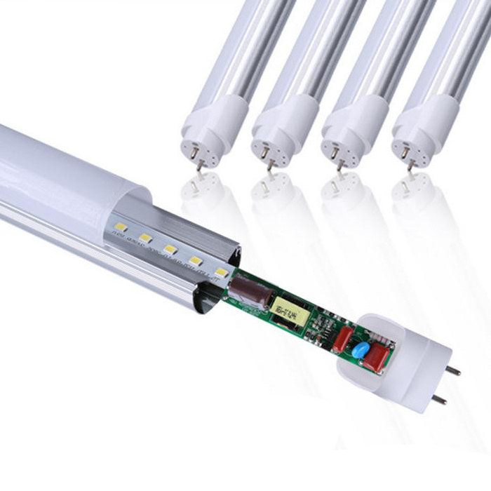 2021 China High Quality 9W 18W 36W 40W 2/4/8 Feet G13 Aluminum + PC Casing G13 Dimmable T8 Led Tube