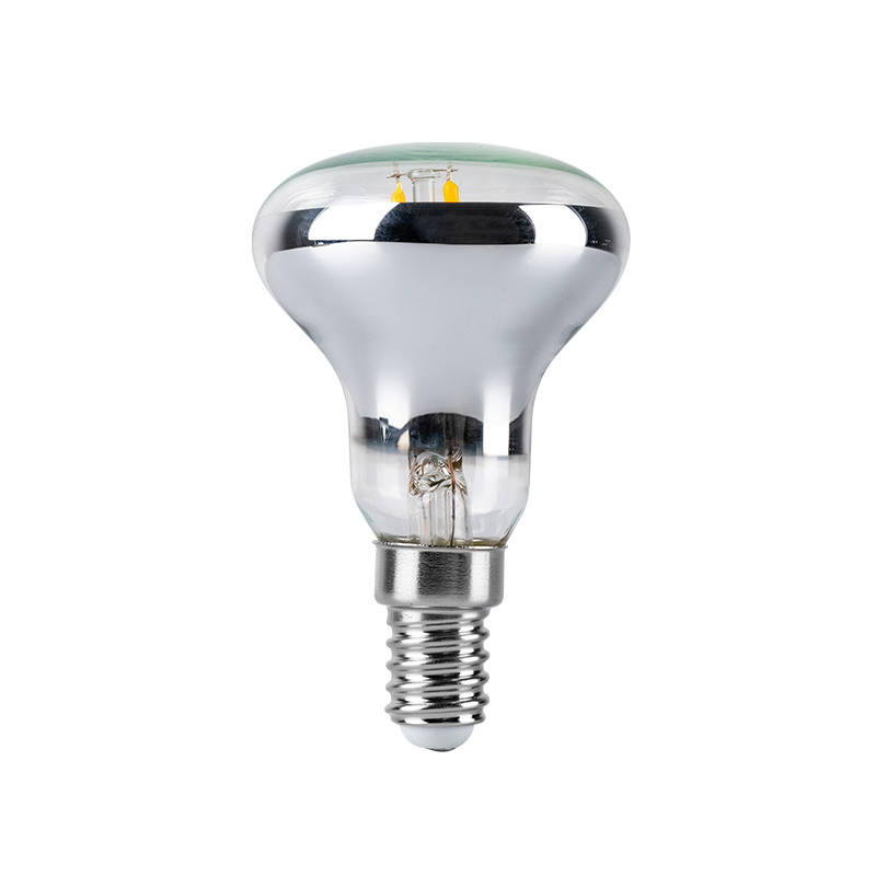 2 Years Warranty R50/R16 R80/R25 R63/R20 Led Filament Bulb 4W 6W RA80 factory price E12 E14 E26 E27 B22 glass Fluorescent Light