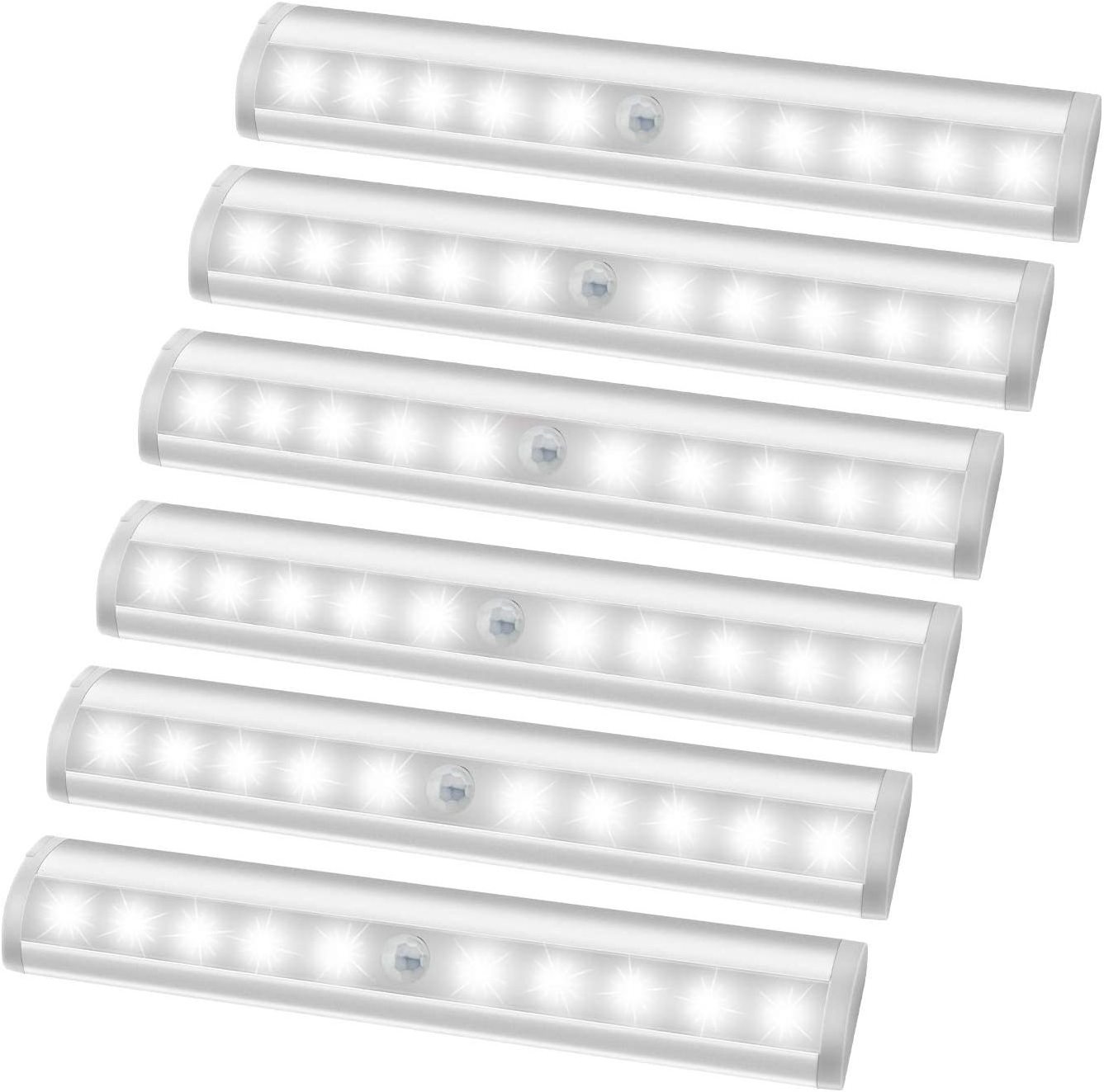 wholesale EU market 2ft 3ft 4ft 5ft 1.5w 3w 4w smart motion sensor stick on led under cabinet lights cabinet lamp